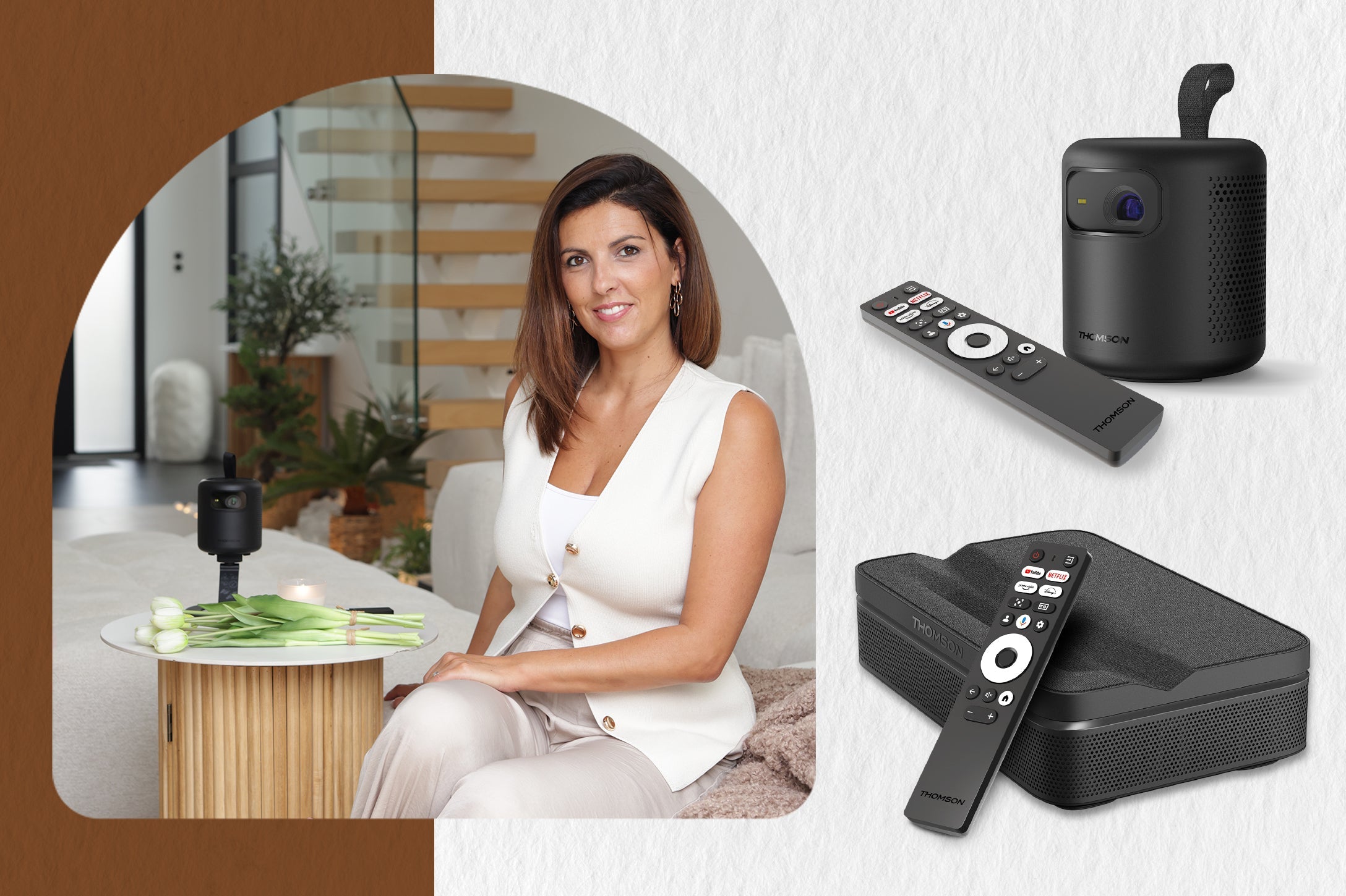 Family Life with THOMSON Sirius & Vega Projectors