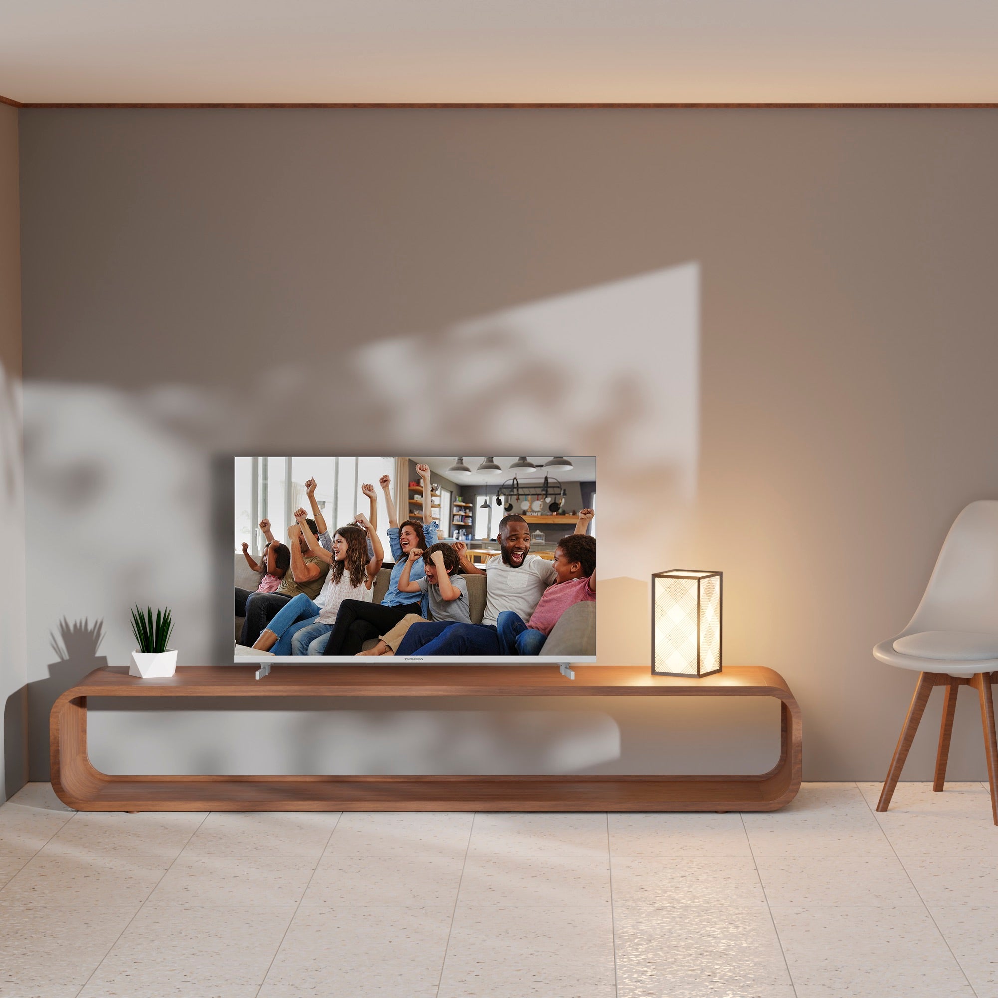 Google TV UHD Side Feet