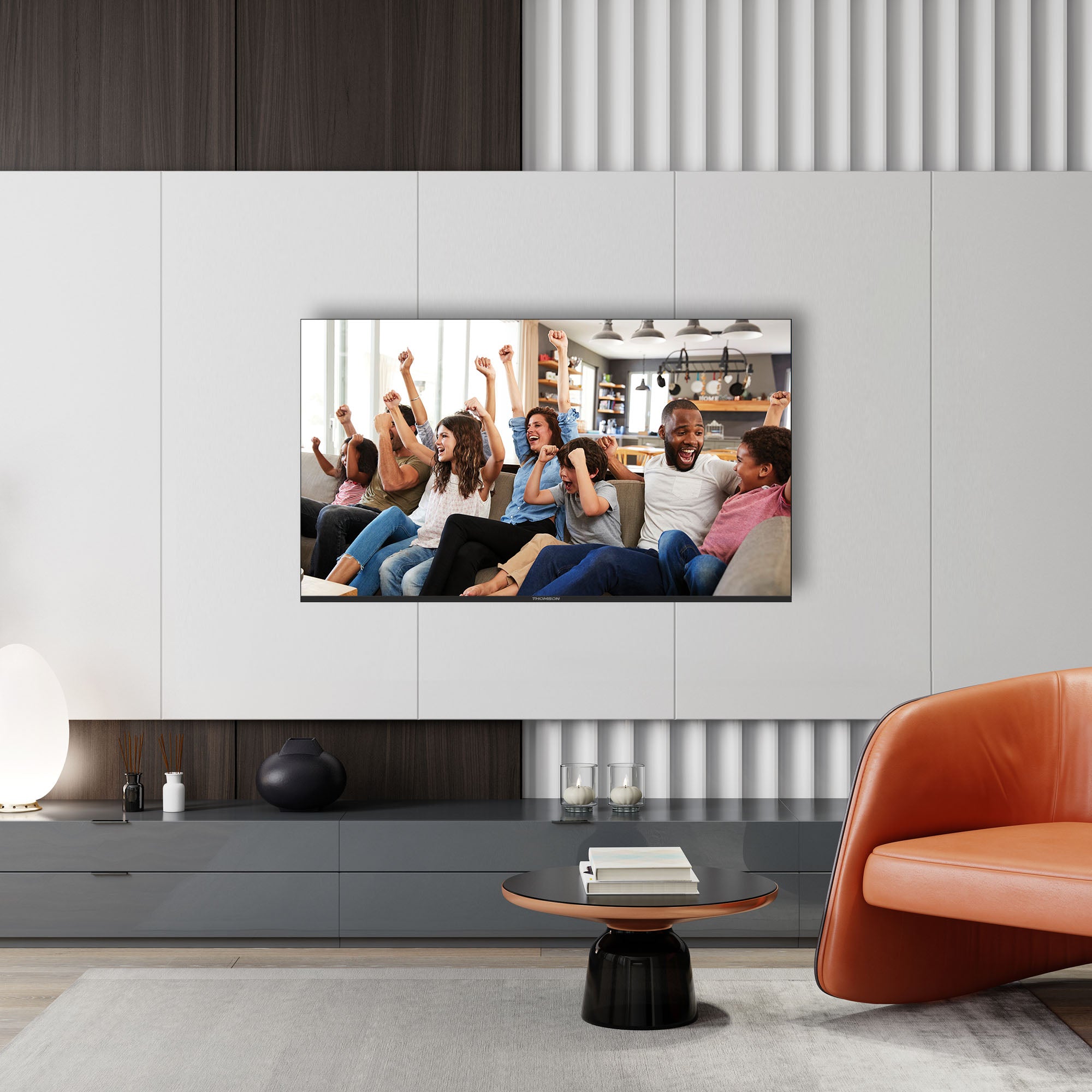 Google TV UHD Side Feet