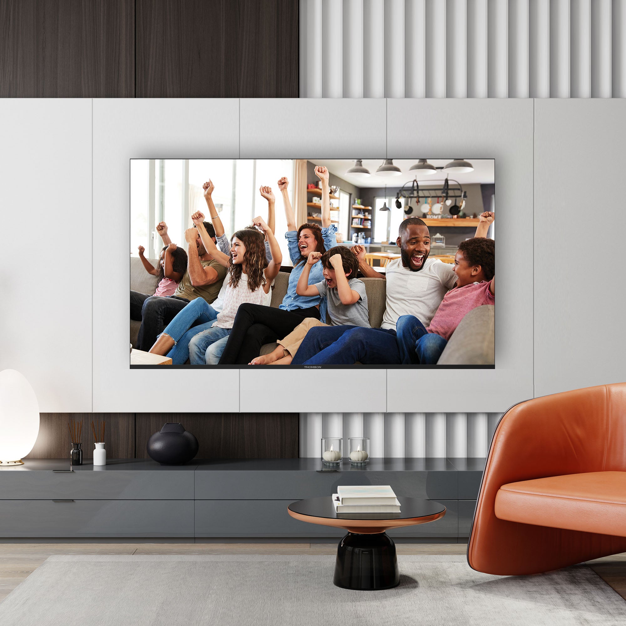 Google TV UHD Side Feet