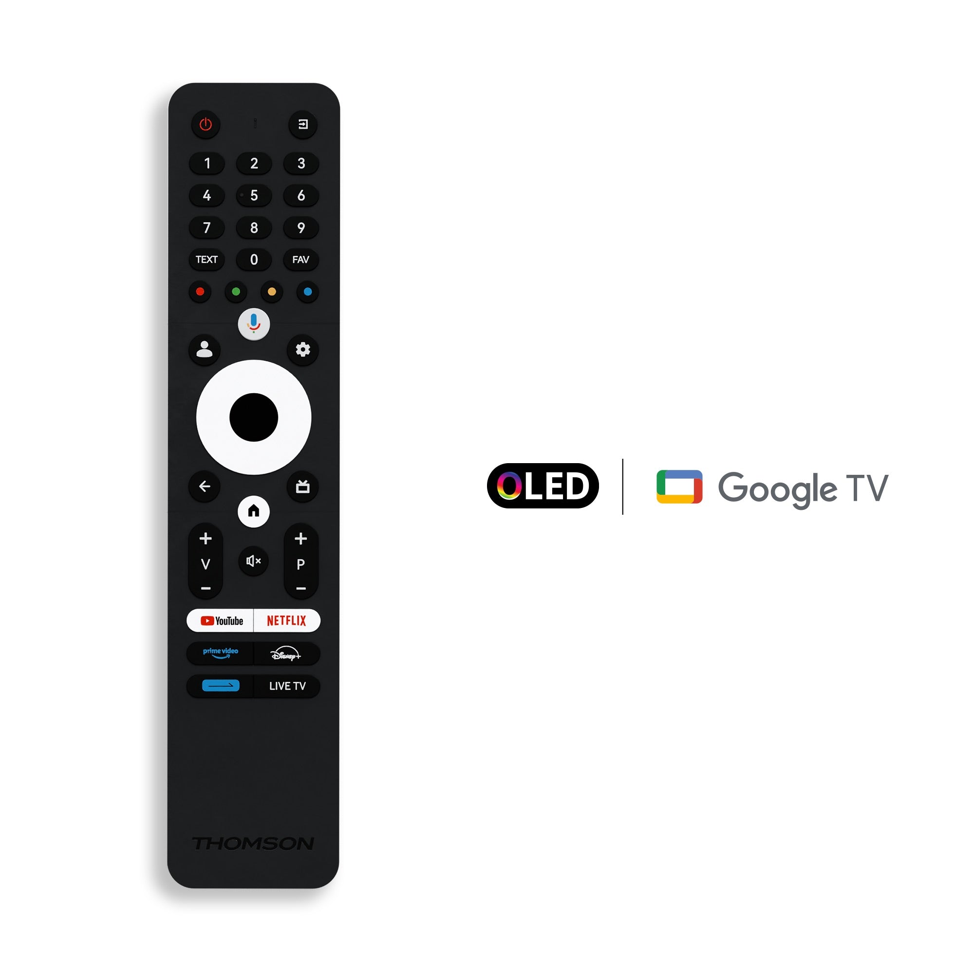 Remote Control for Google TV OLED