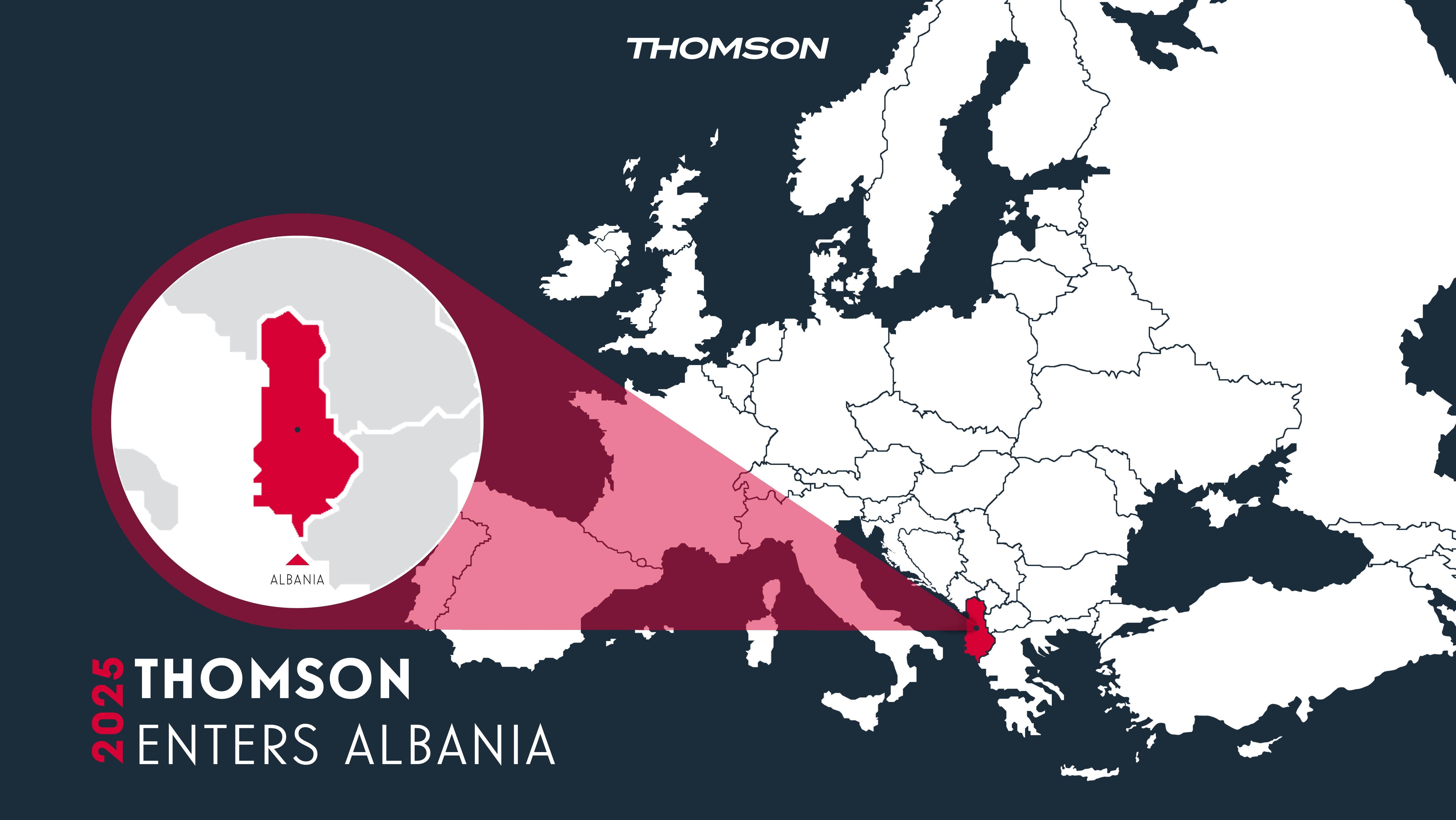 THOMSON enters Albanian market through strategic partnership with AZA Electronics