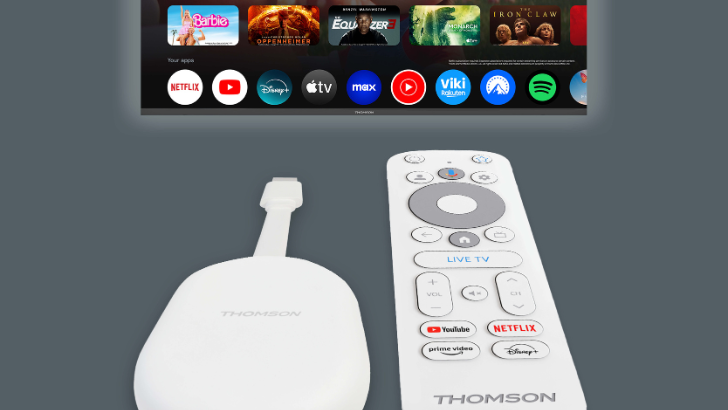 Il nuovo Cast 150 di THOMSON ricalca le orme di Chromecast con Google TV