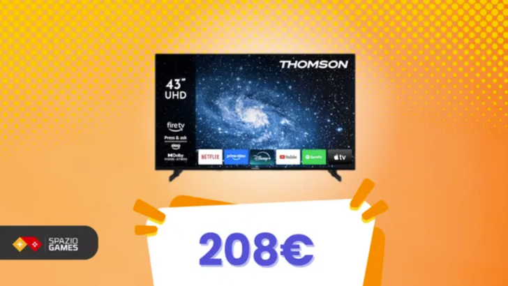Non è di Amazon, ma questa TV con Fire TV è un affare a 208€