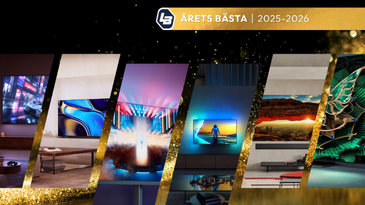 Årets bästa TV-apparater 2025-2026