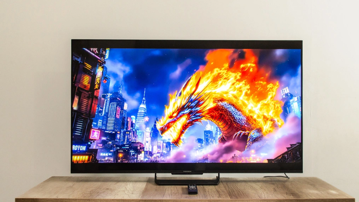 Niedrogi, dumny europejski telewizor. THOMSON MiniLED Google TV to str