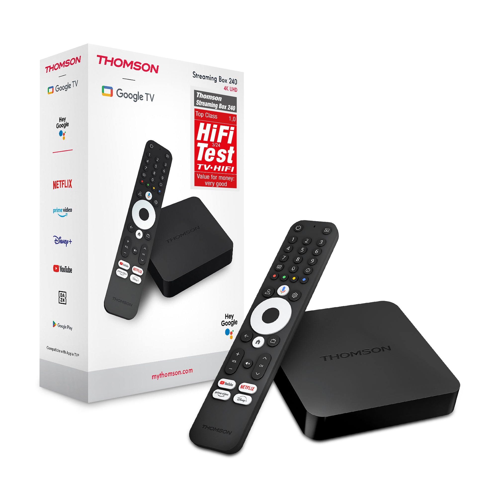 Google TV Streaming Box 240 (4K)