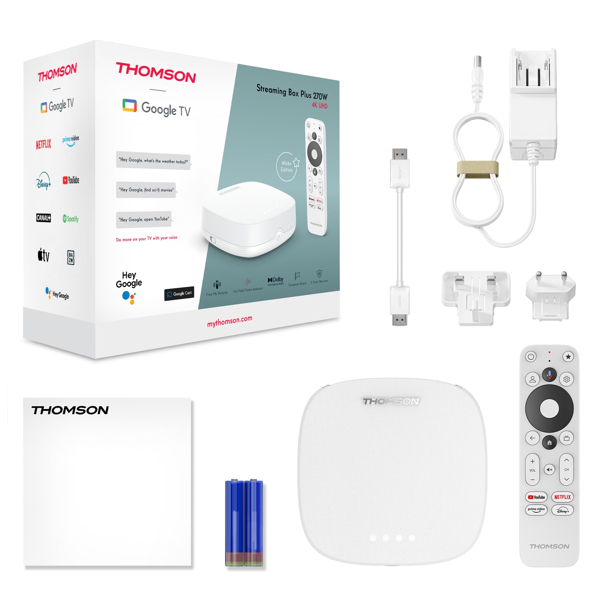 Google TV Streaming Box Plus 270 (4K)