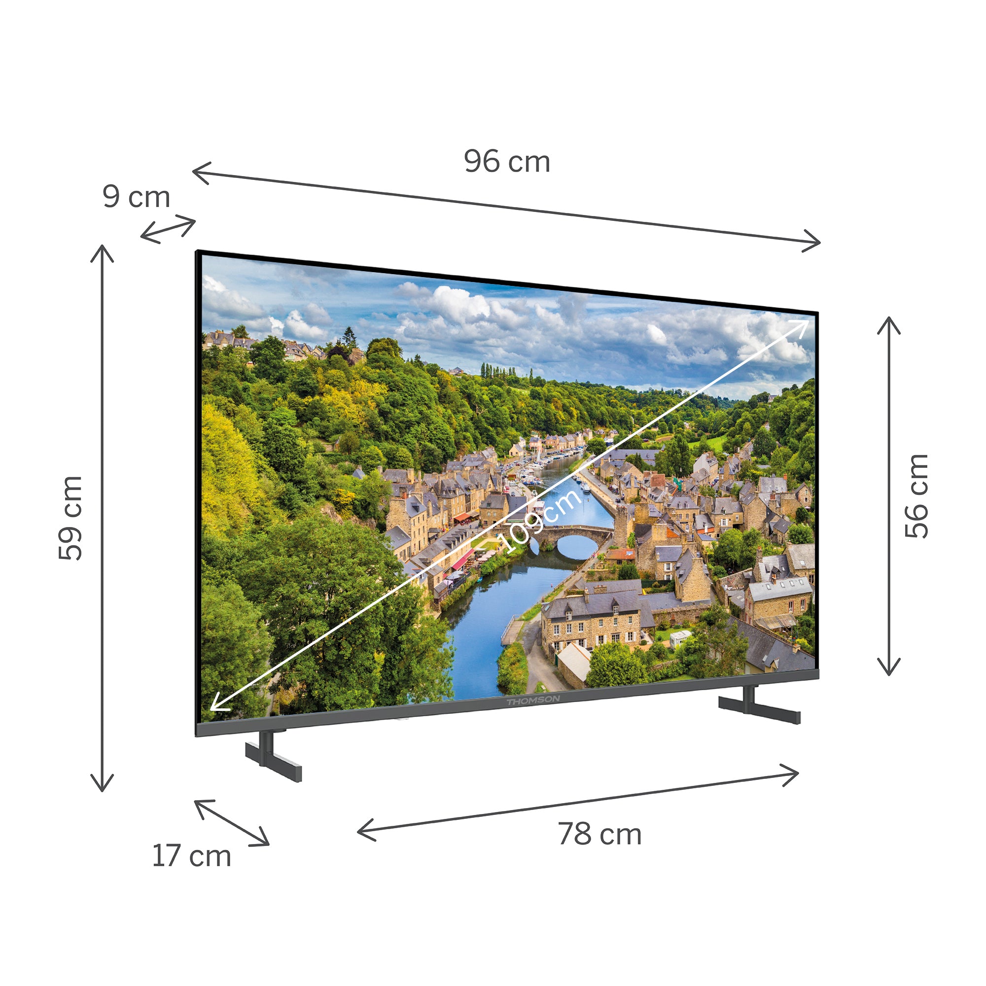 THOMSON Google TV FHD QLED XS