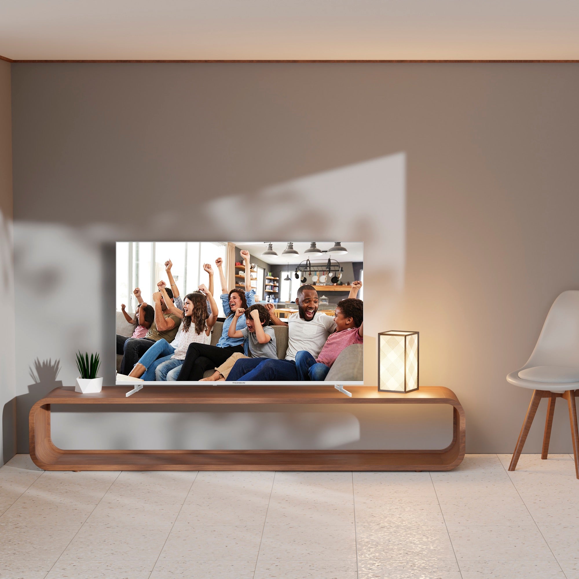 Google TV UHD Side Feet