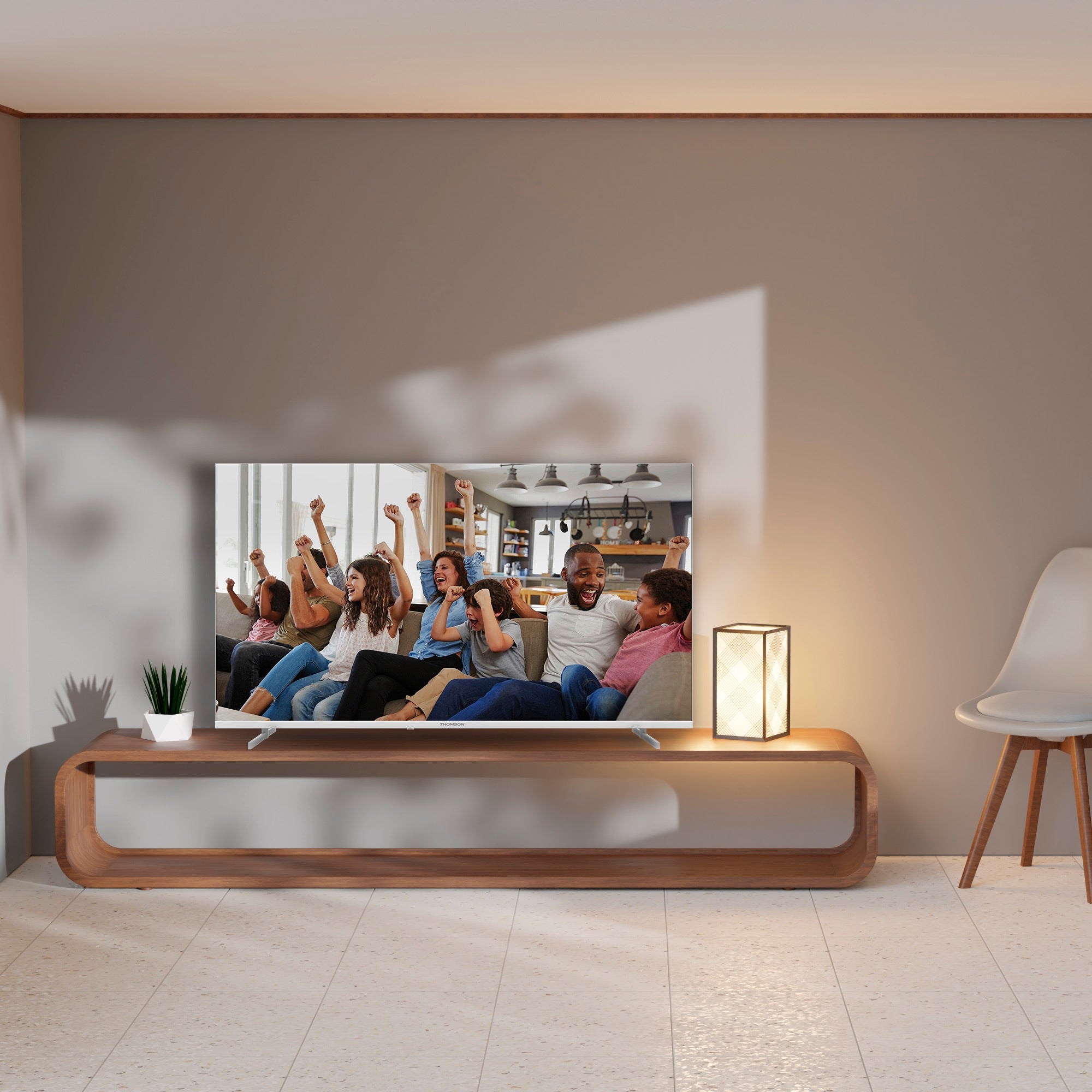 Google TV UHD Side Feet