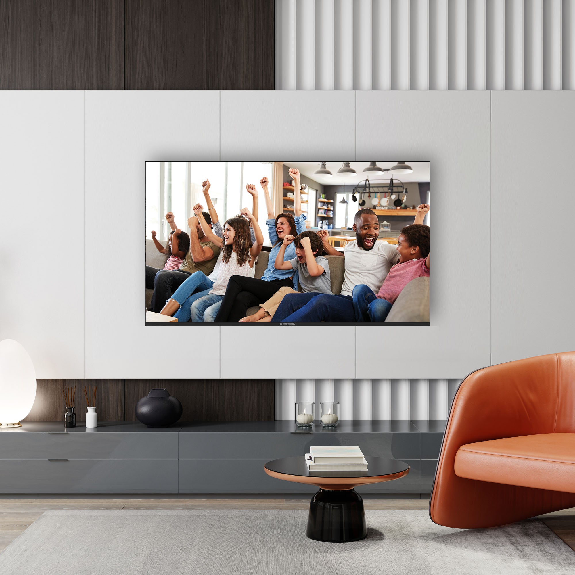 Google TV UHD Side Feet