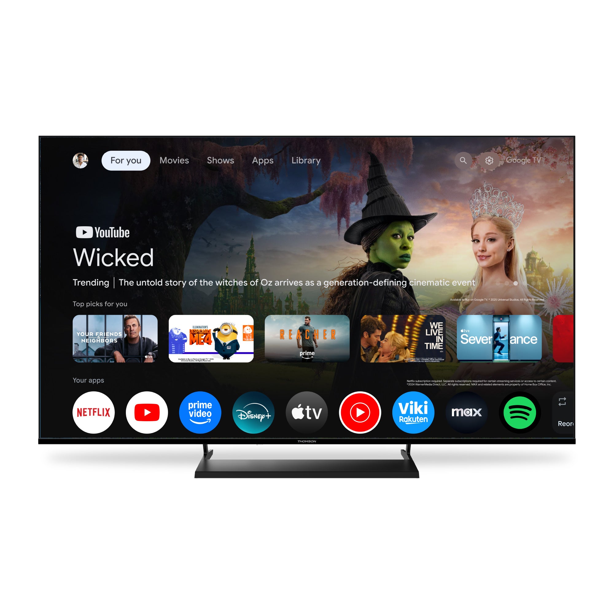 Google TV UHD Central Stand