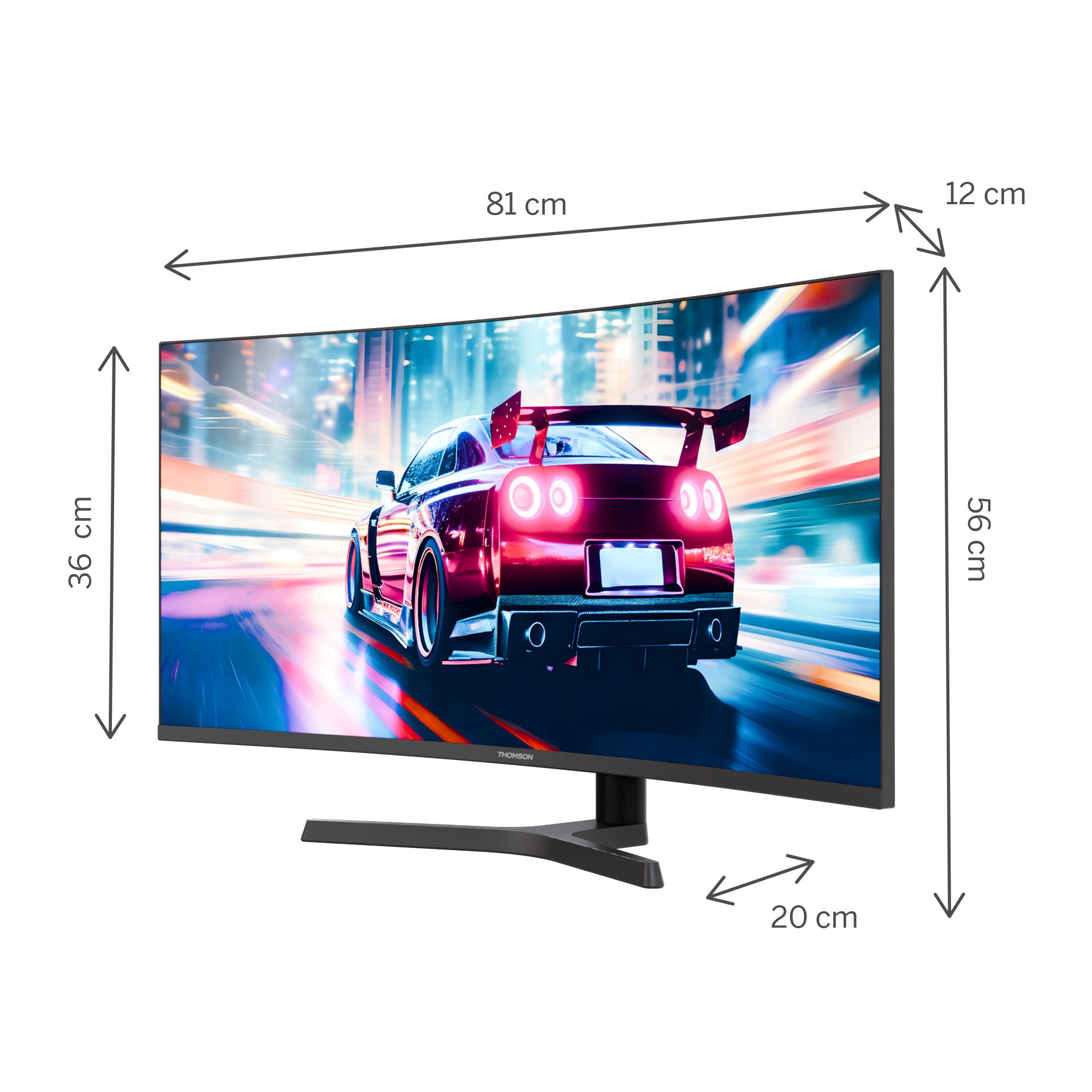 Gaming Monitor 34" WQHD Curved