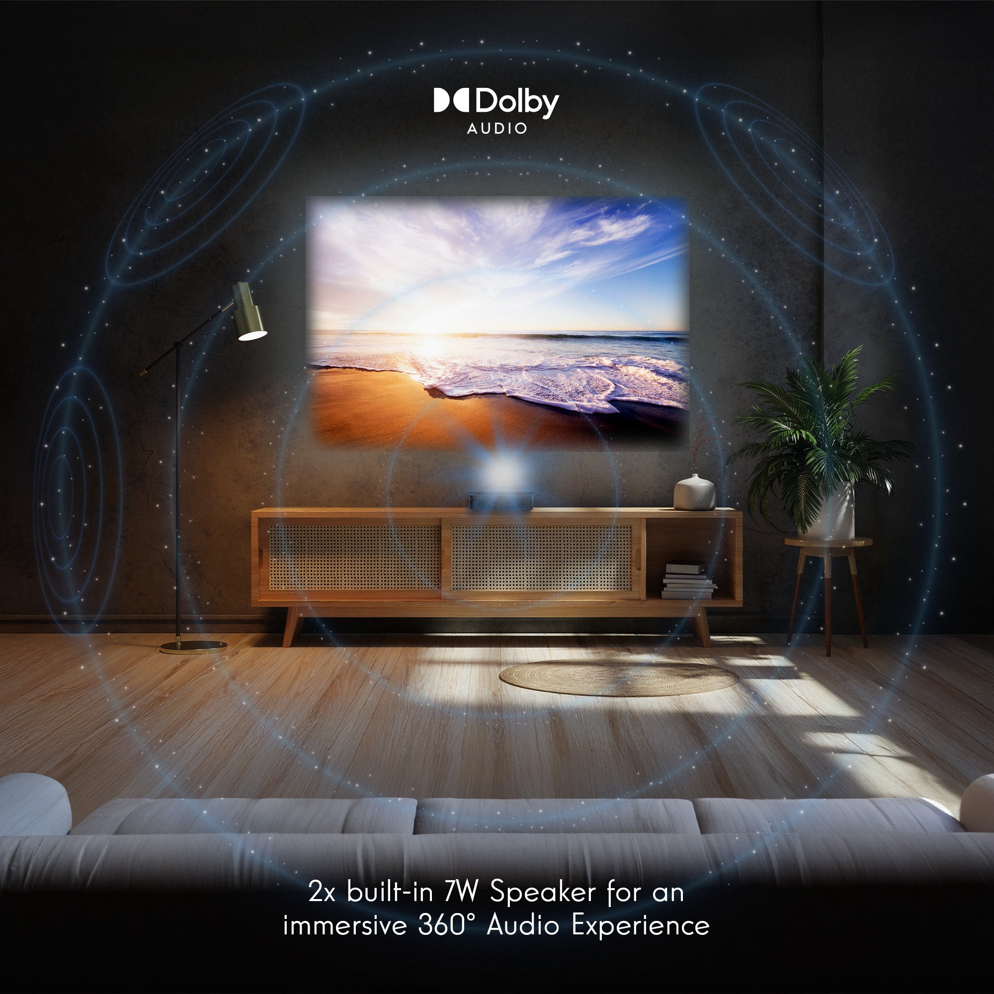 Google TV Projector Sirius