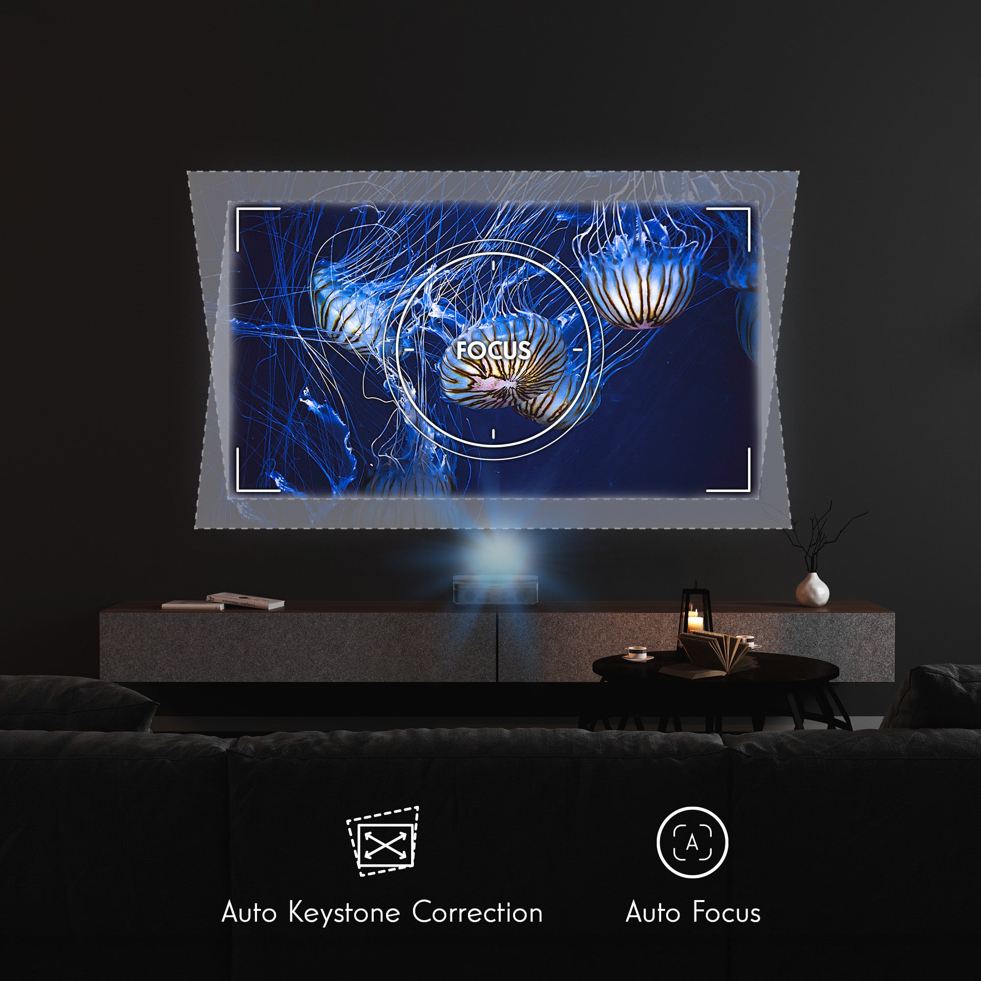 Google TV Projector Sirius