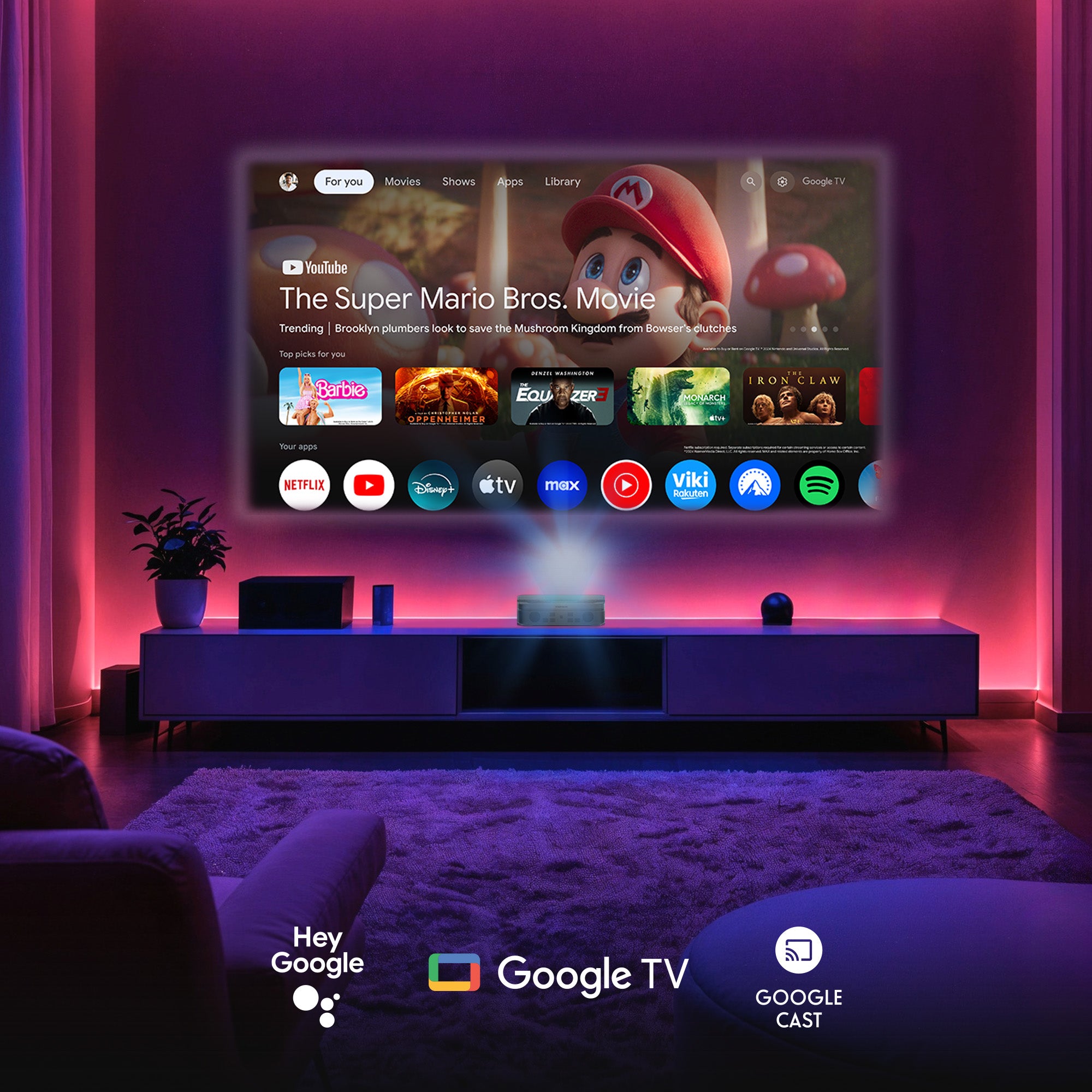 Thomson Google TV Projector Sirius