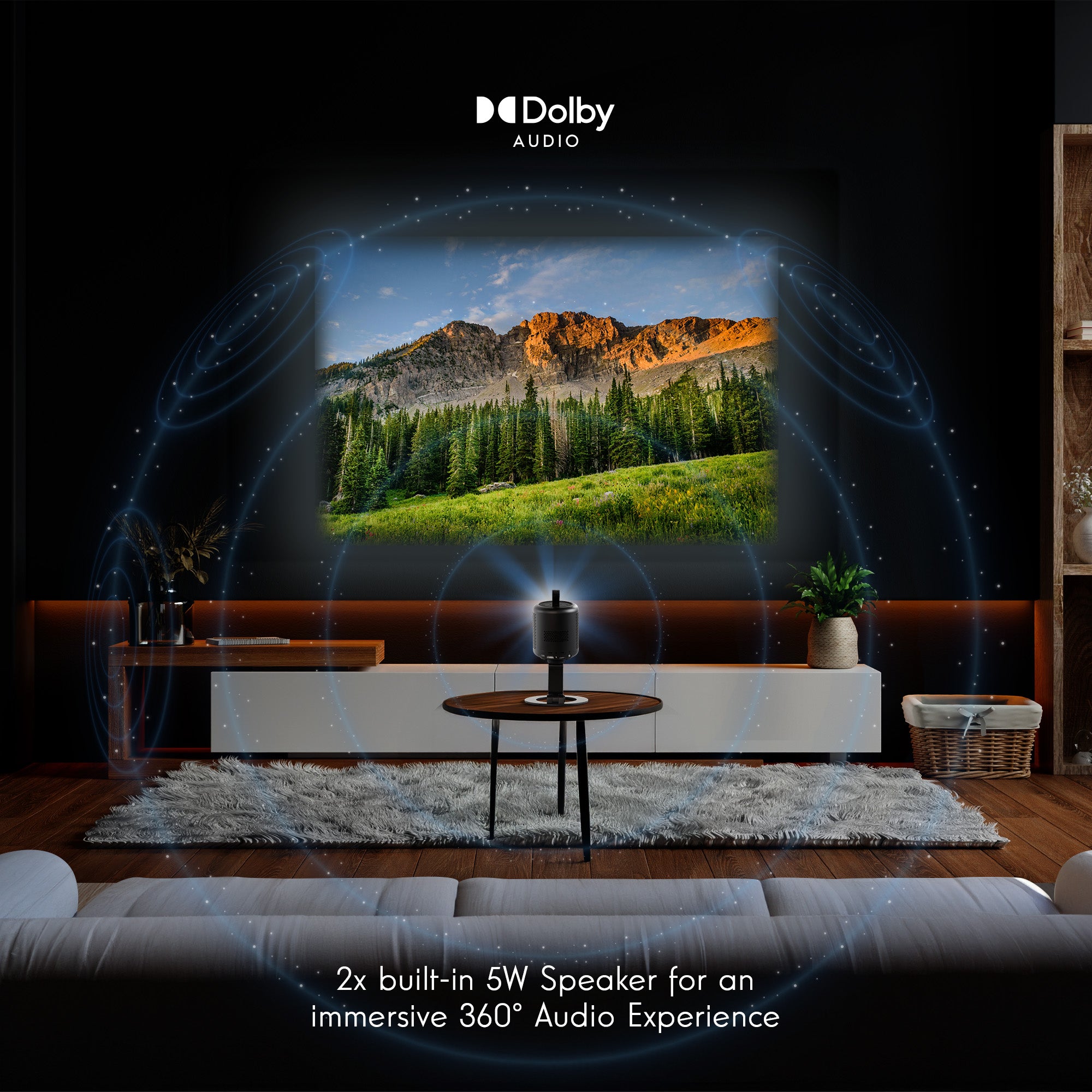 Smart Portable Projector Vega