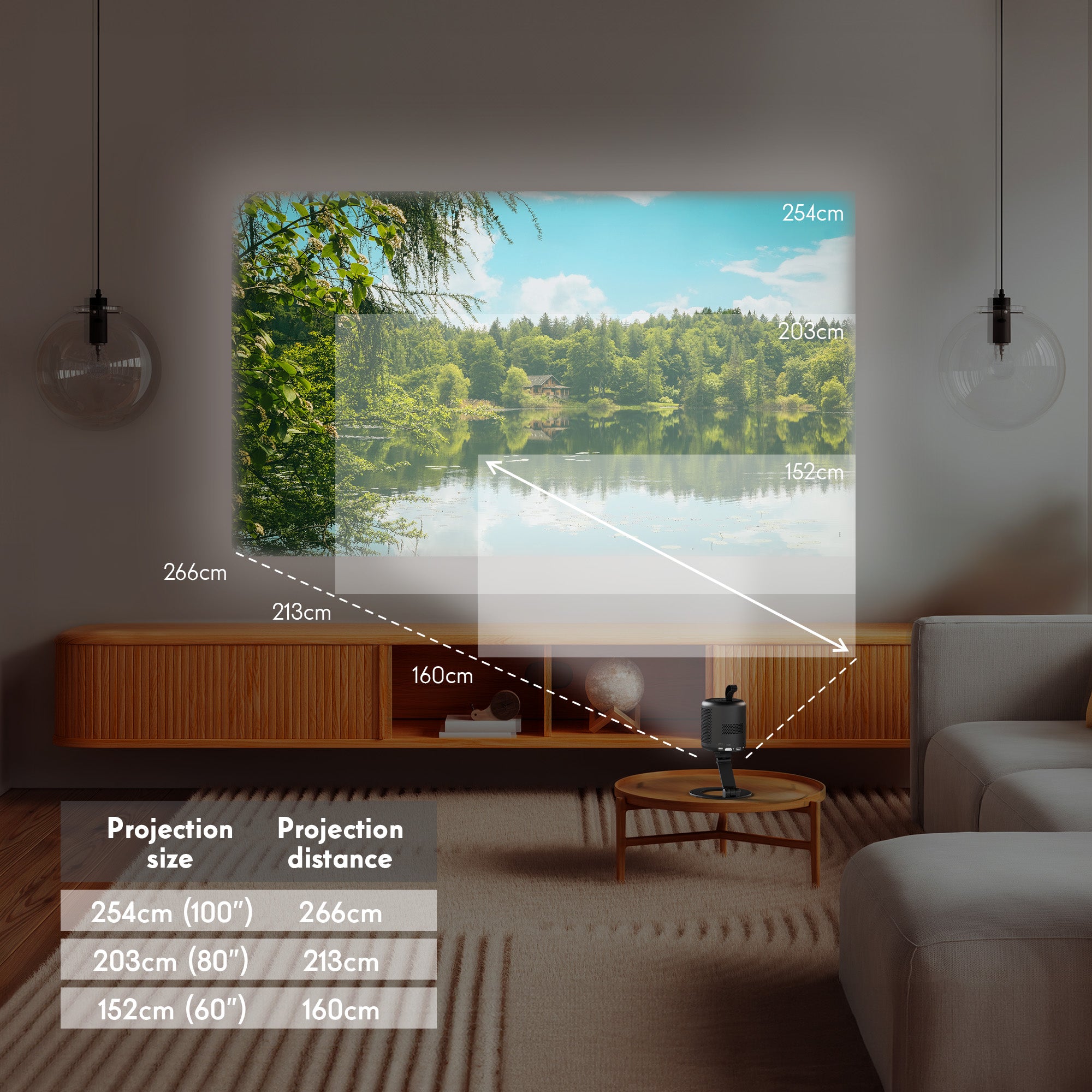 Thomson Smart Portable Projector Vega