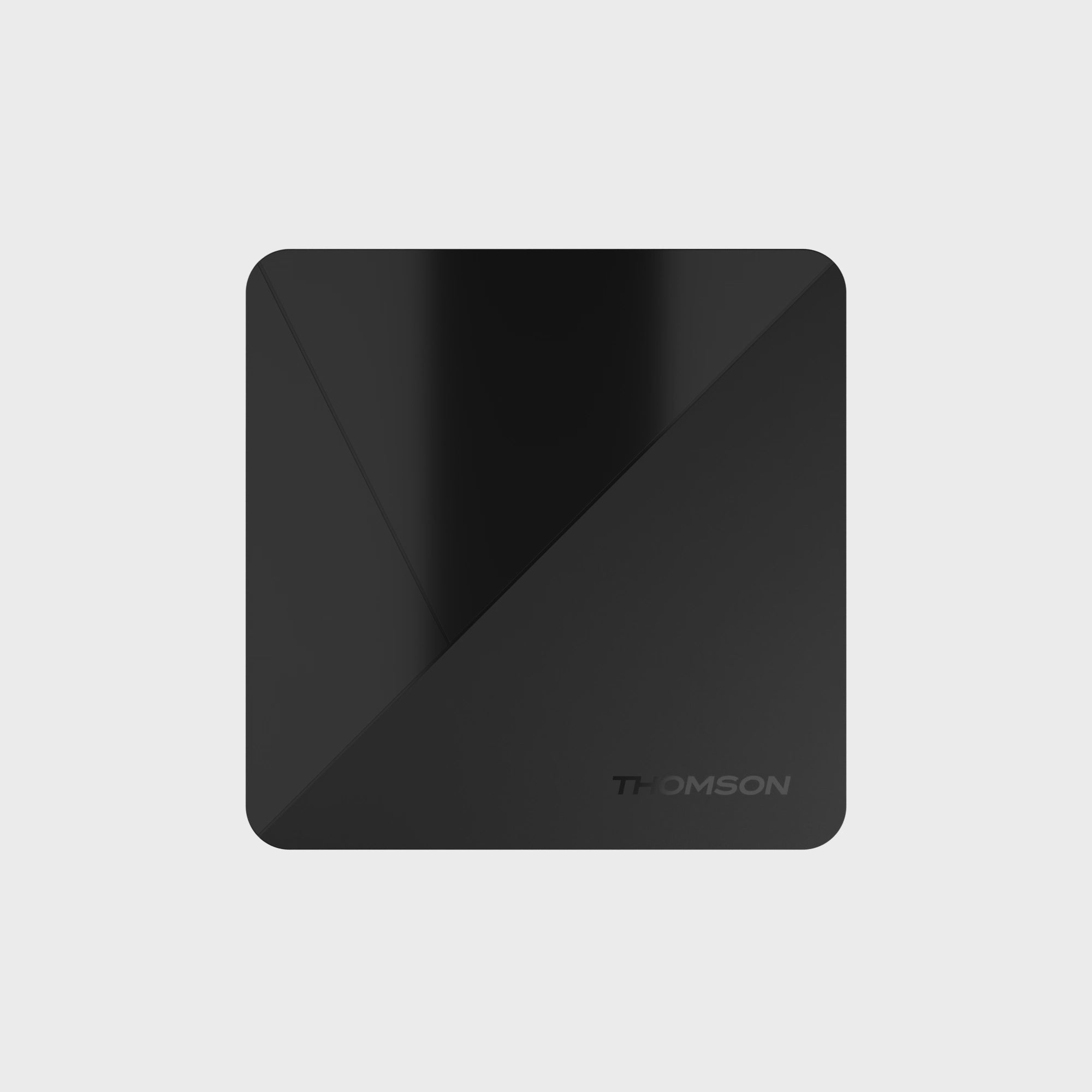 Loop video of black streaming box showns from different angles