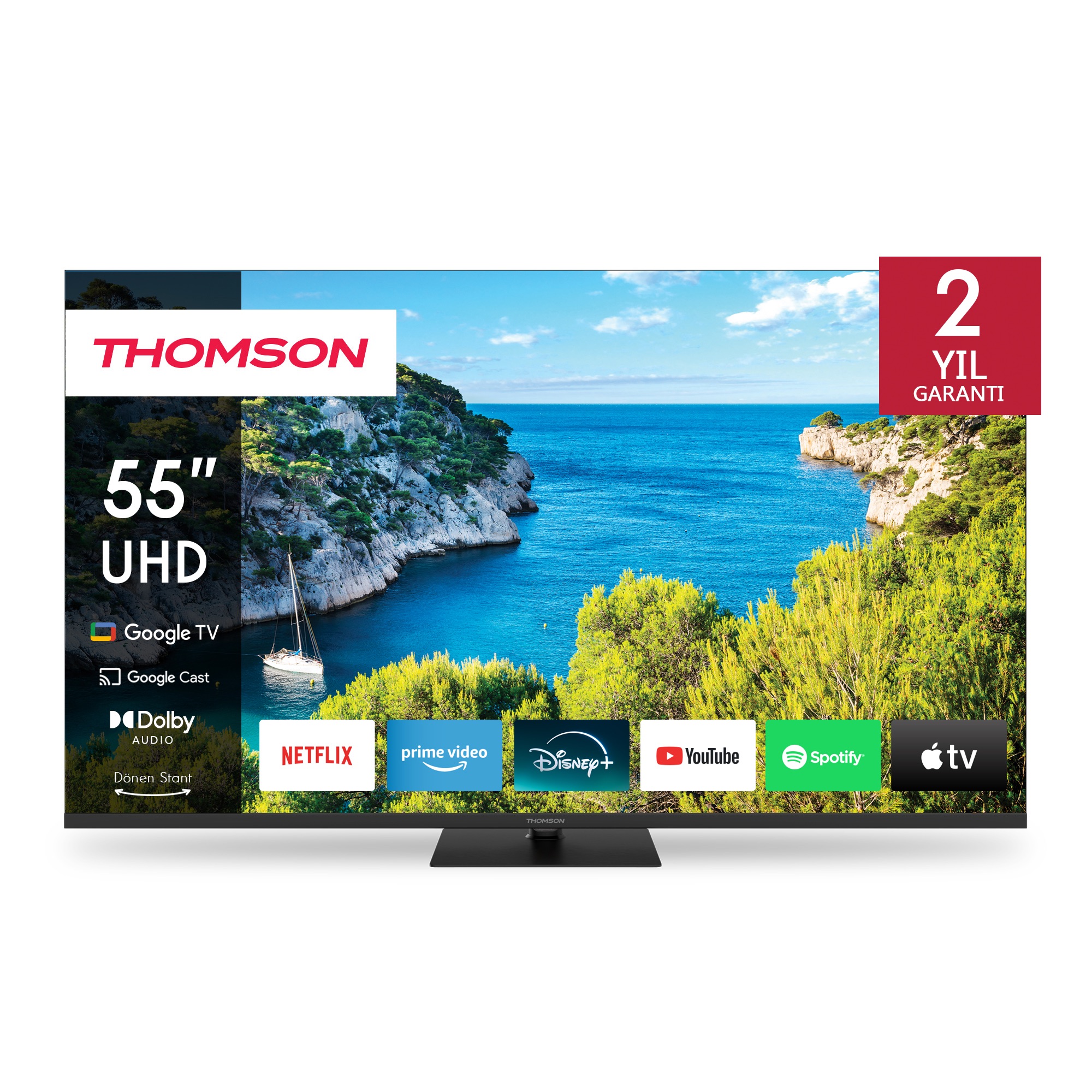Thomson Google TV 55" UHD