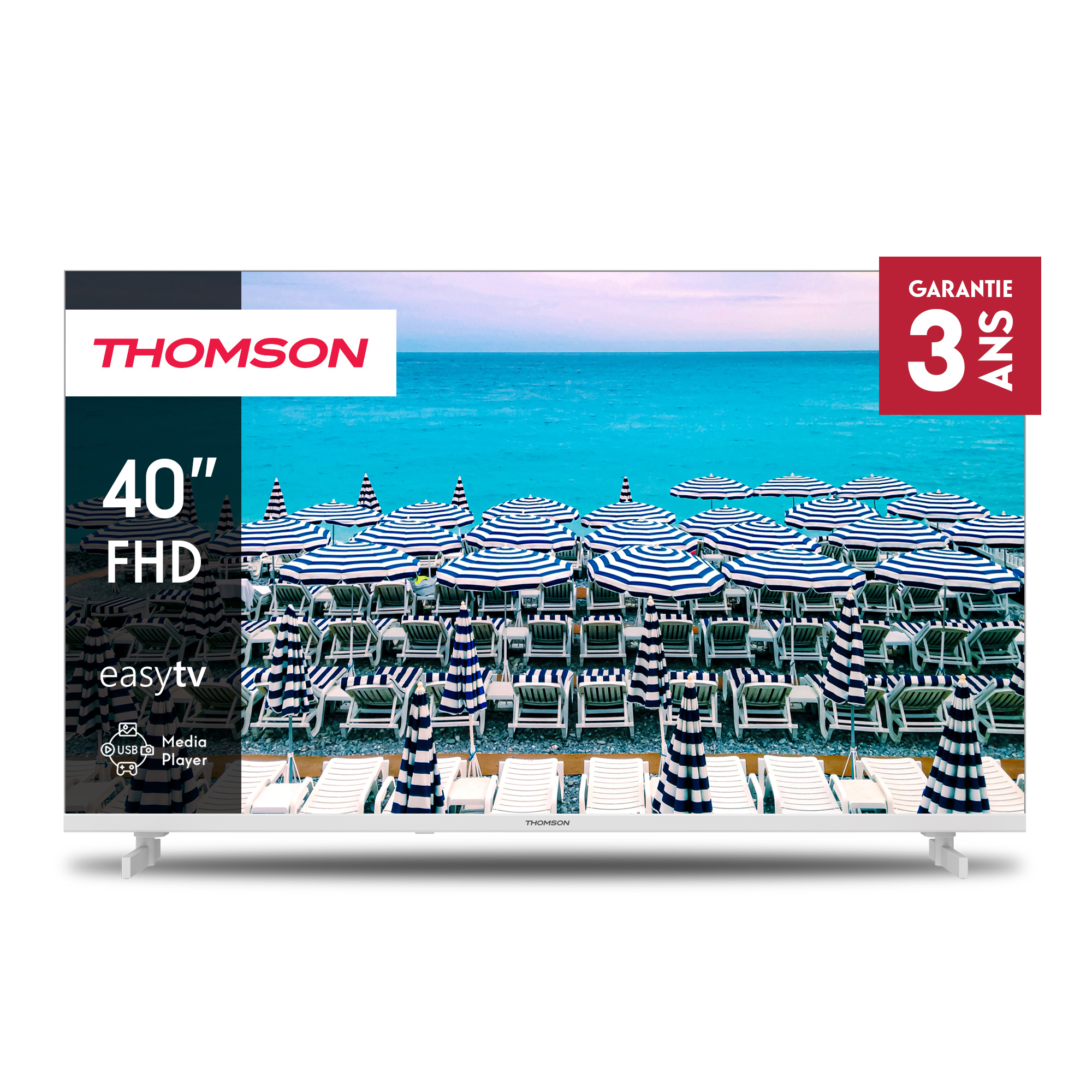 Thomson Easy TV 40" FHD White
