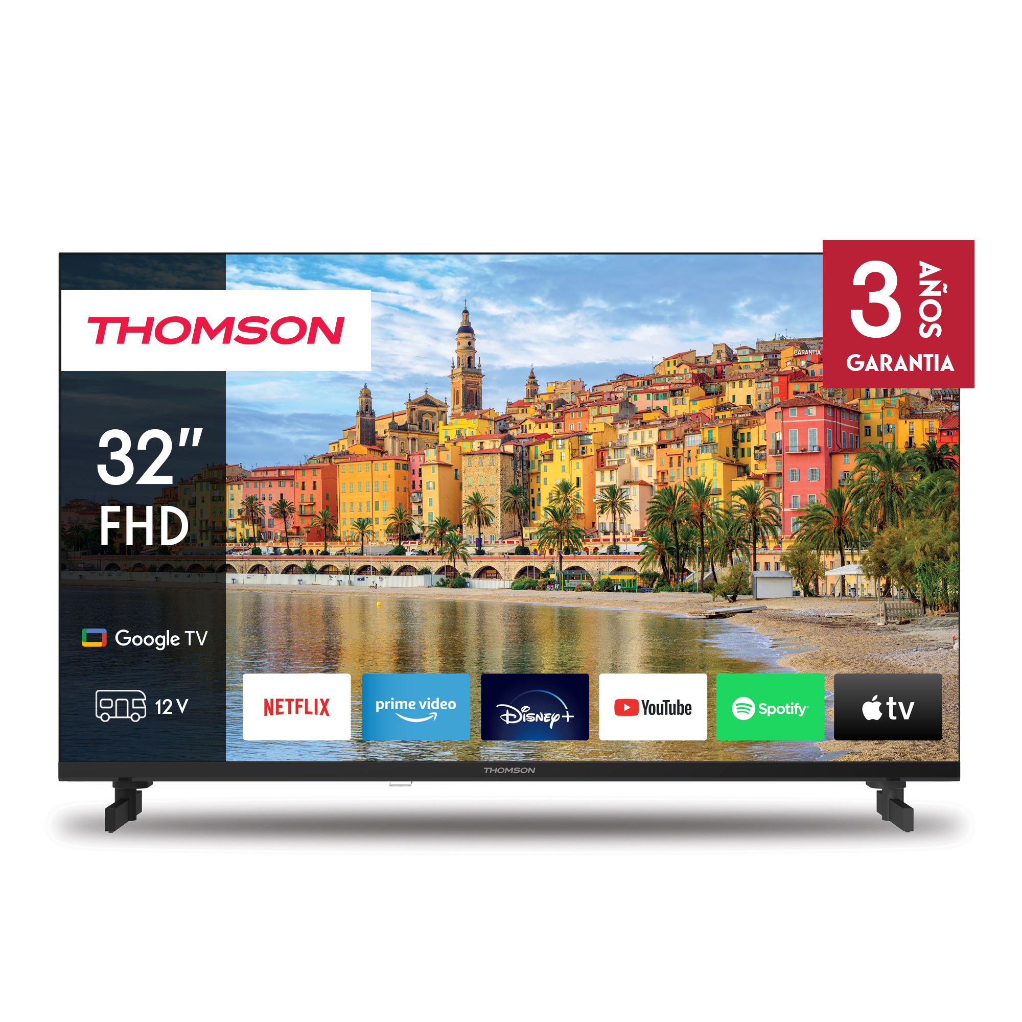 Thomson Google TV 32" FHD 12V