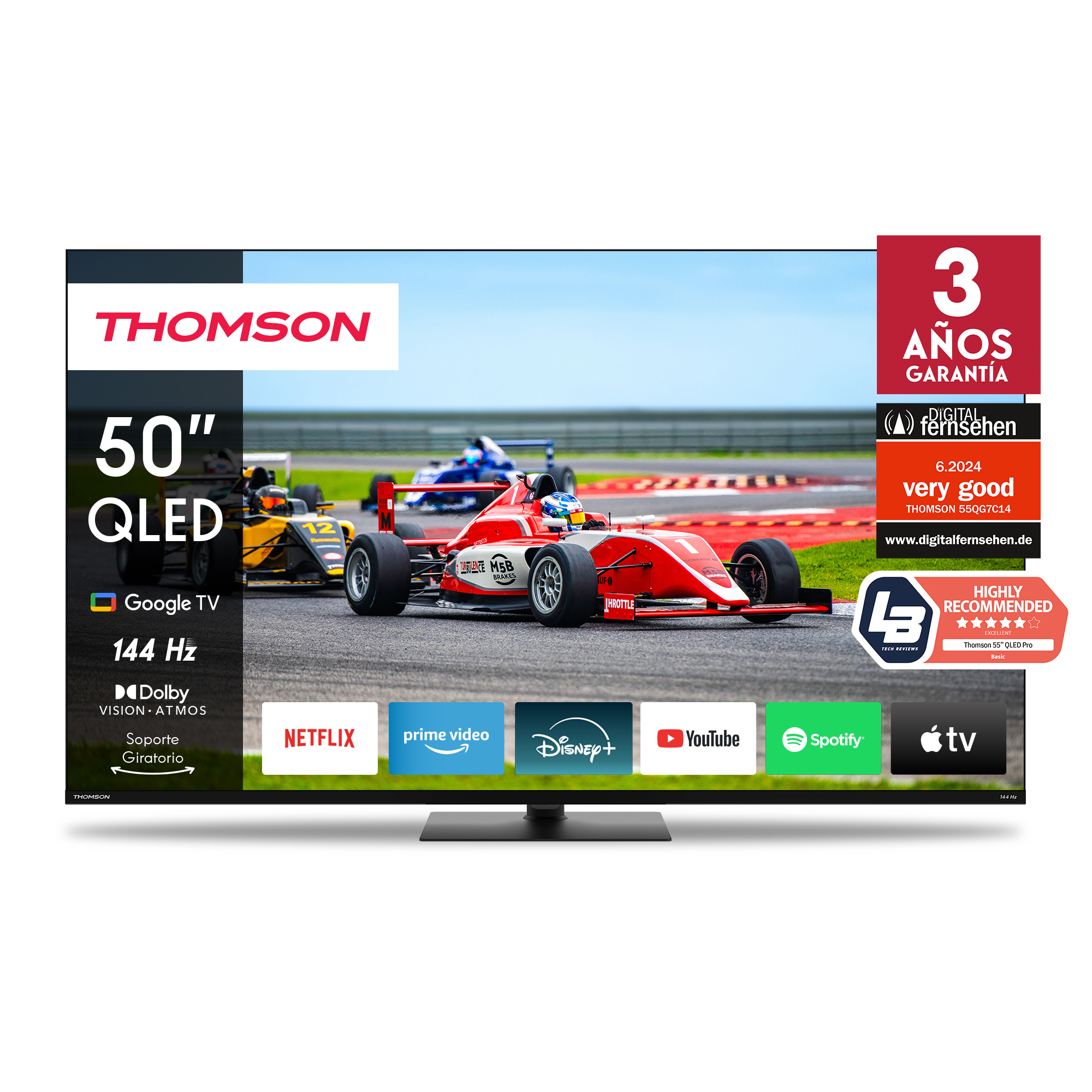 Thomson Google TV 50" QLED Pro