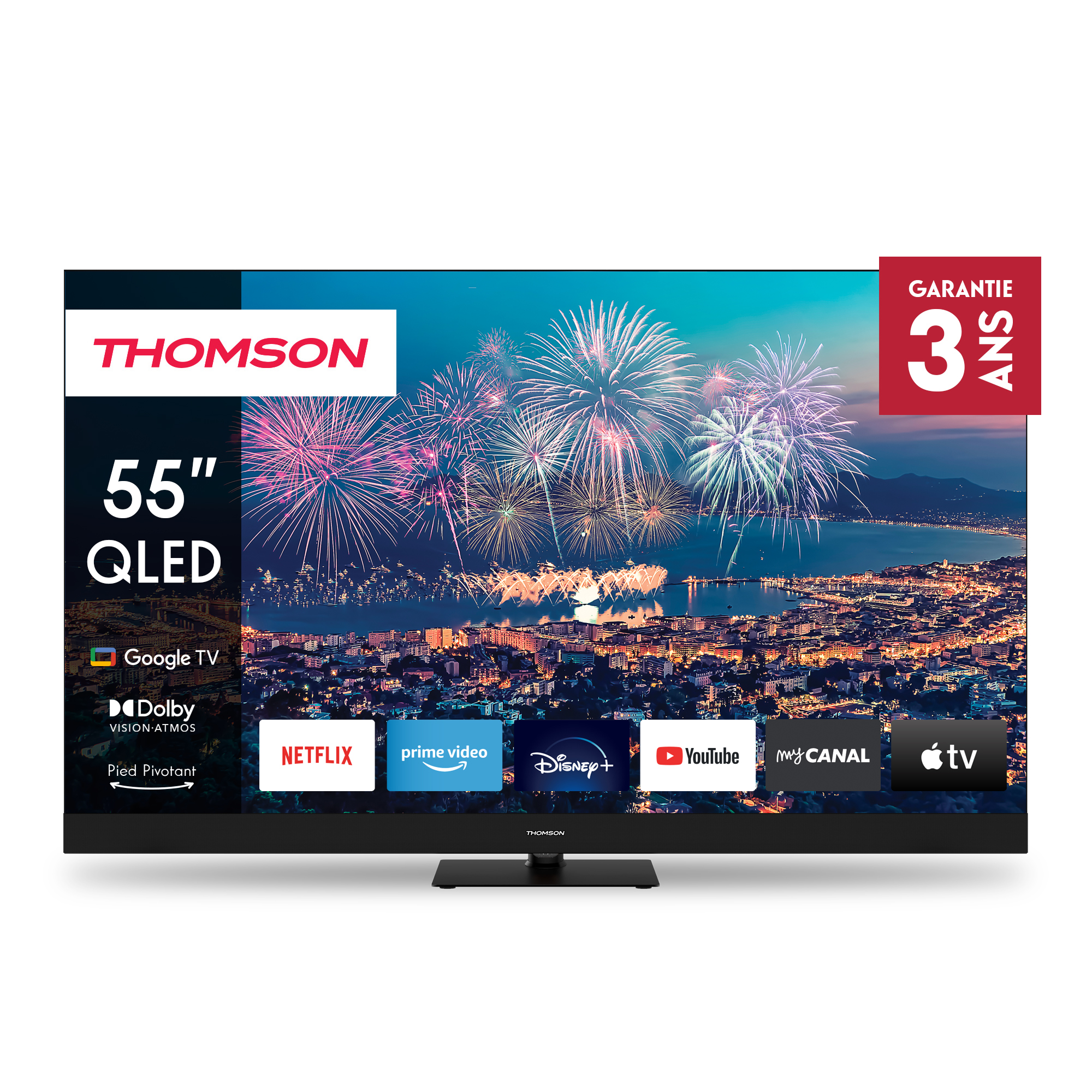 Thomson Google TV 55" QLED Plus