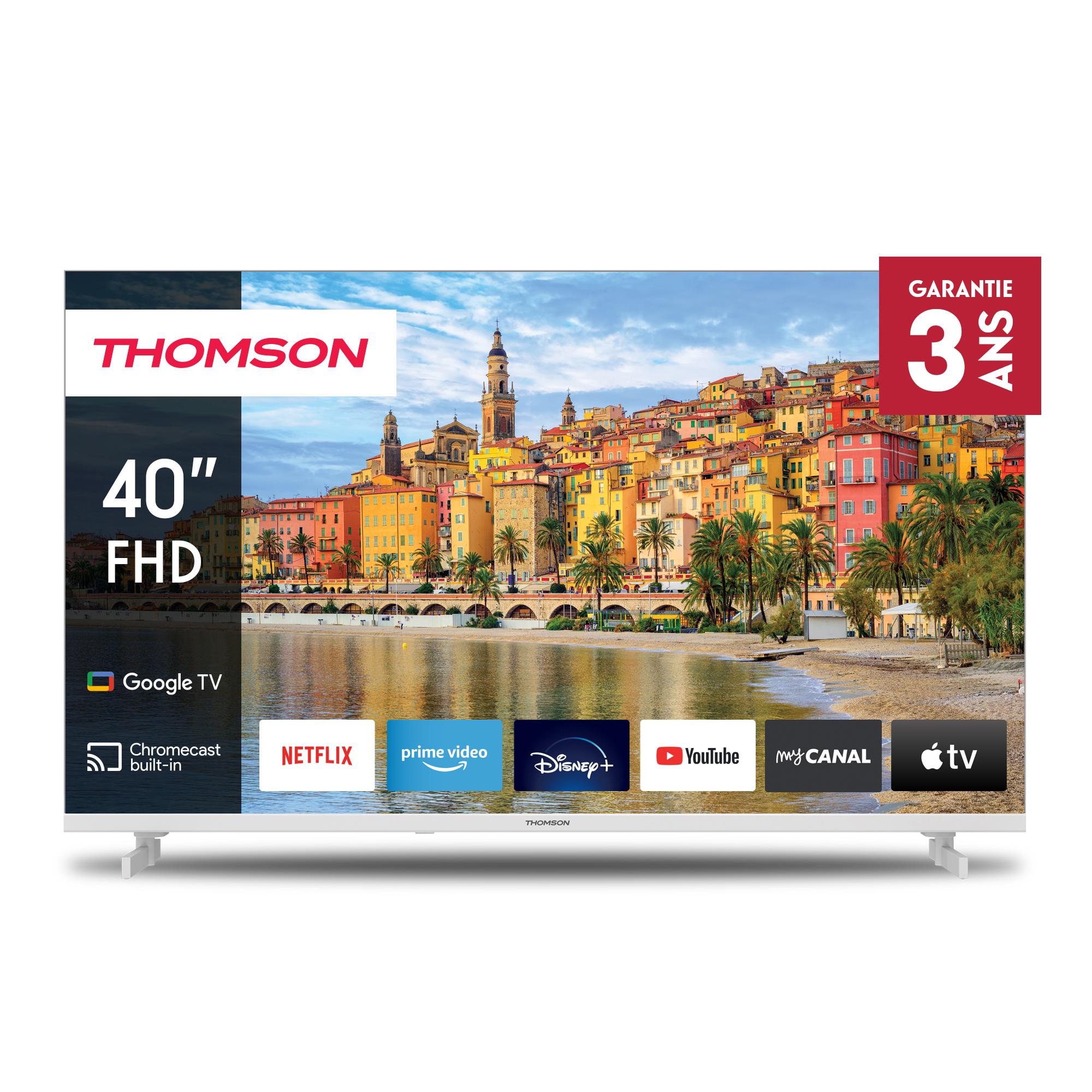 Thomson Google TV 40" FHD White Thomson Google TV 40" FHD White