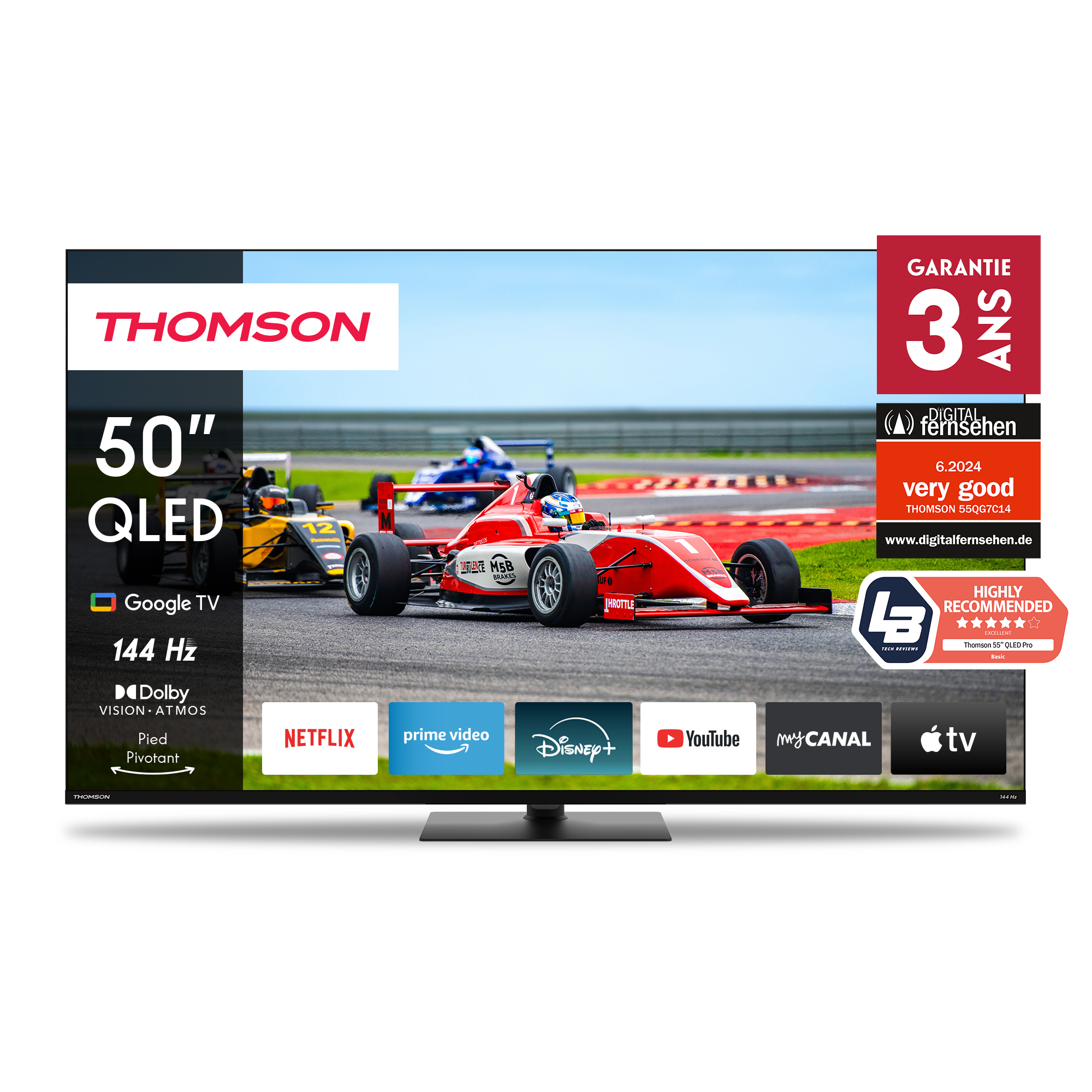 Thomson Google TV 50" QLED Pro Thomson Google TV 50" QLED Pro