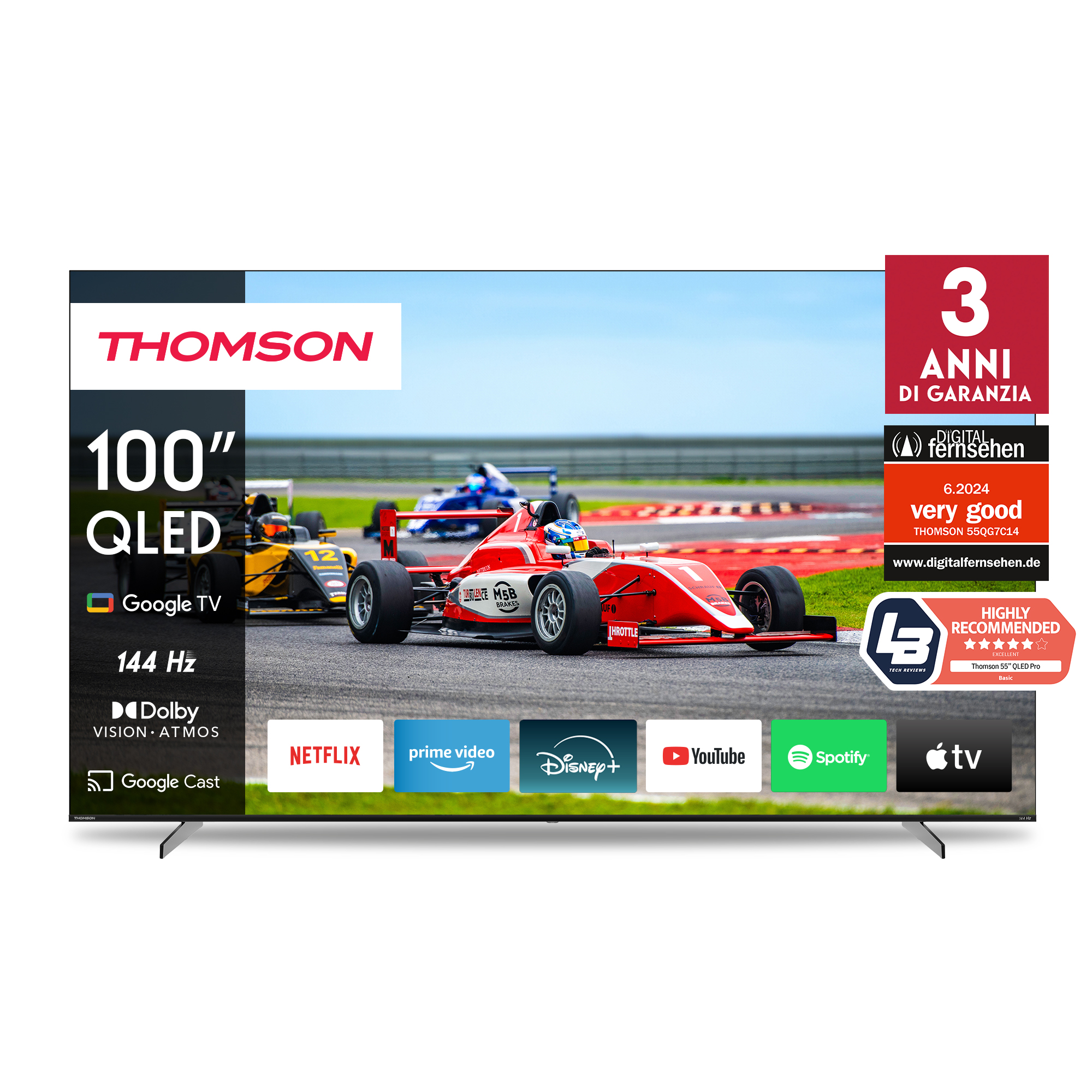 Thomson Google TV 100" QLED Pro