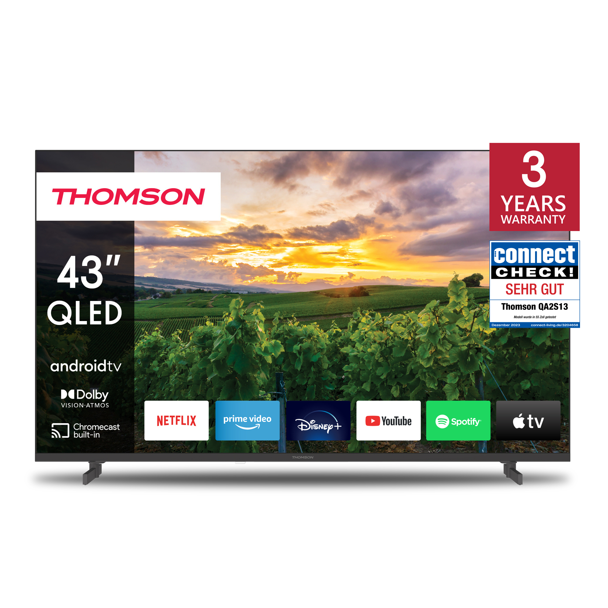 Thomson Android TV 43" QLED Thomson Android TV 43" QLED