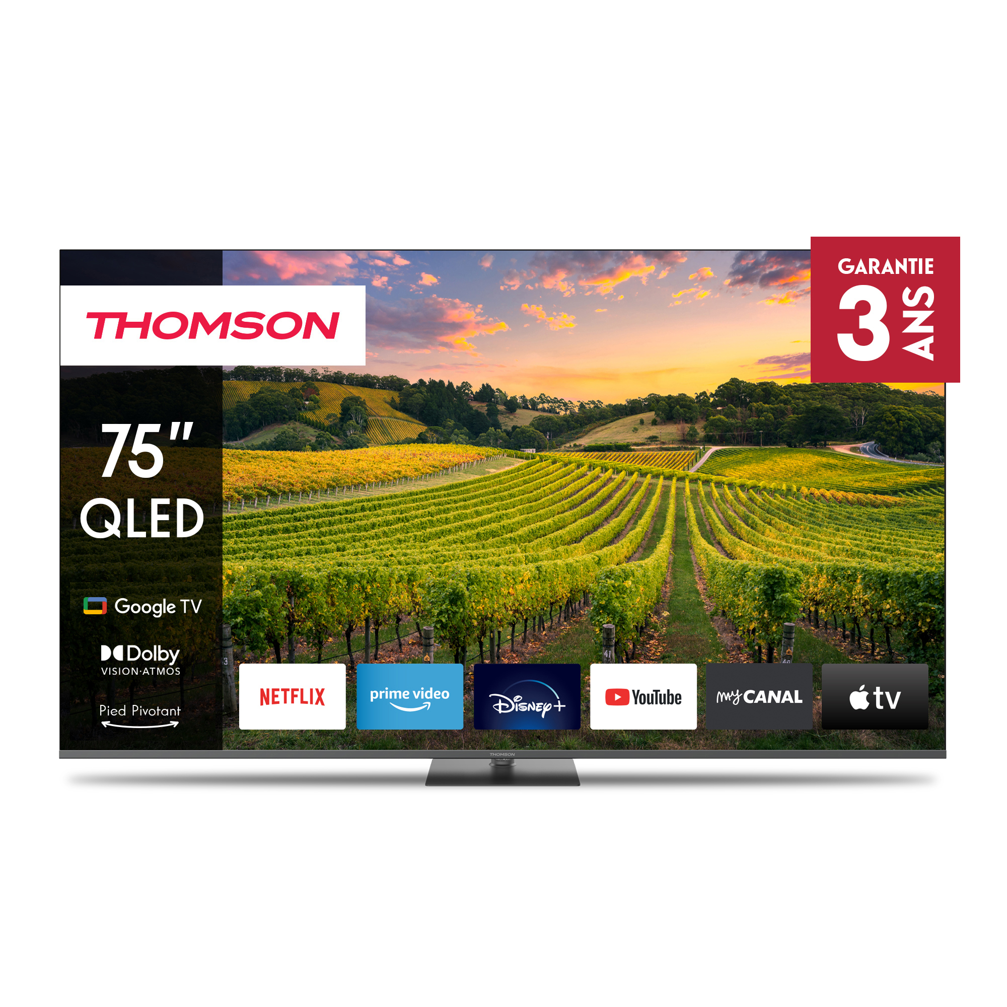 Thomson Google TV 75" QLED