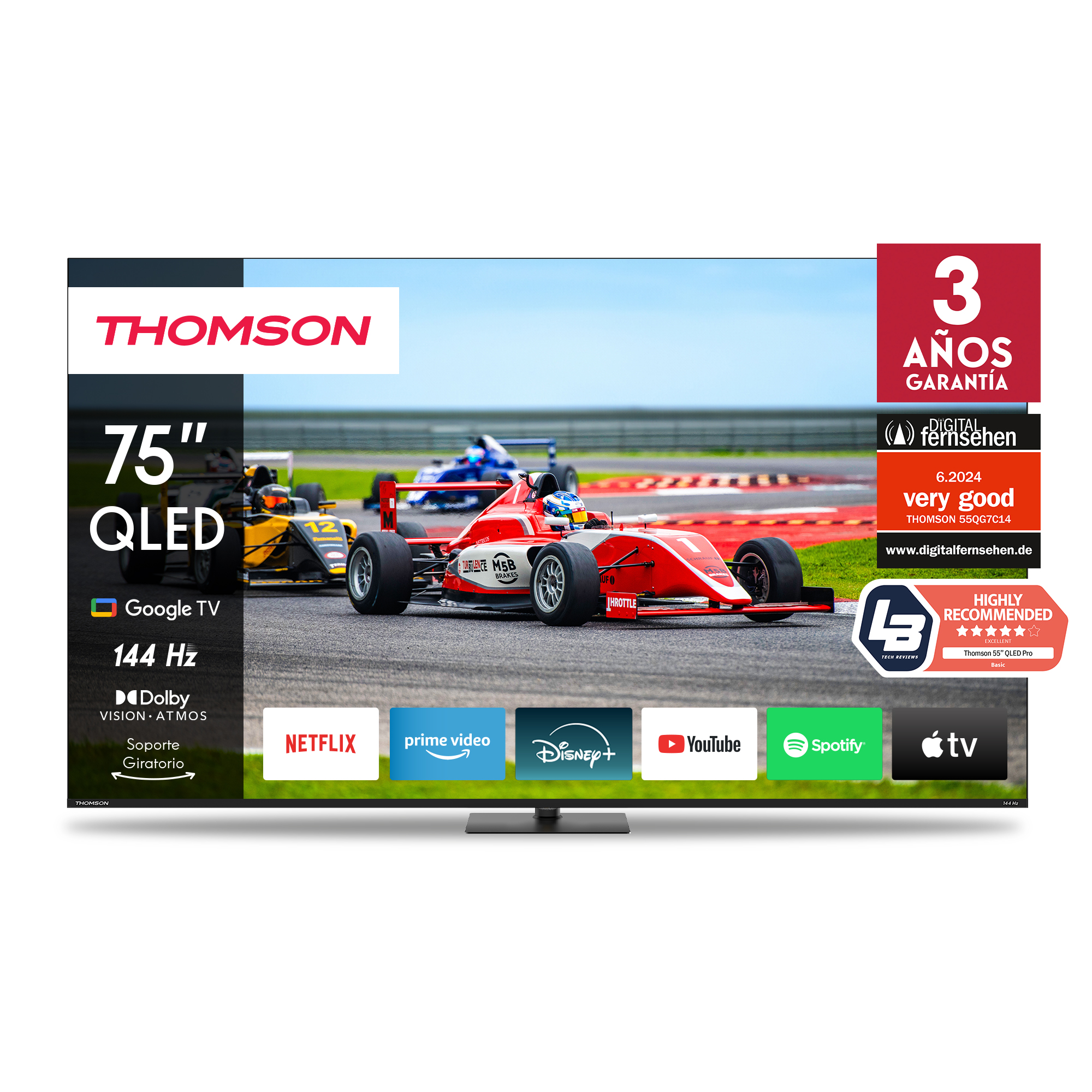 Thomson Google TV 75" QLED Pro