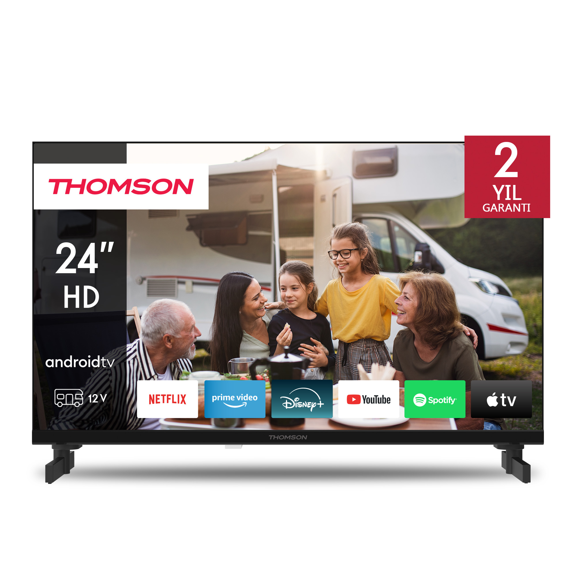Thomson Android TV 24'' HD 12V