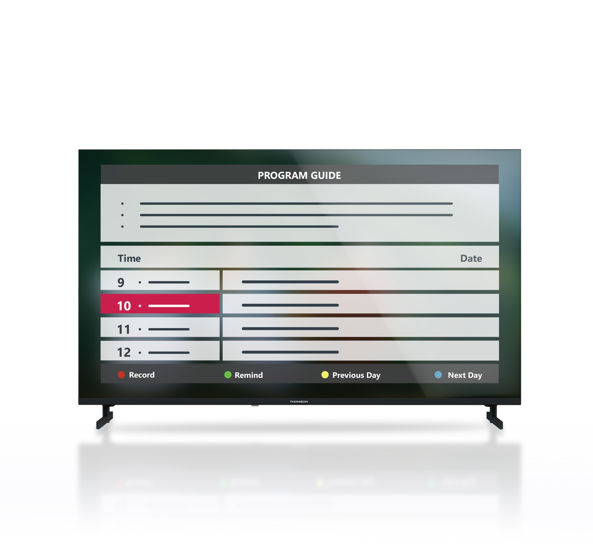 TV Portátil LED 24 12/24V - THOMSON 24HA2S13C Compatible para caravanas y  camiones,, HD, Smart TV, DVB-T2 (H.265), Negro