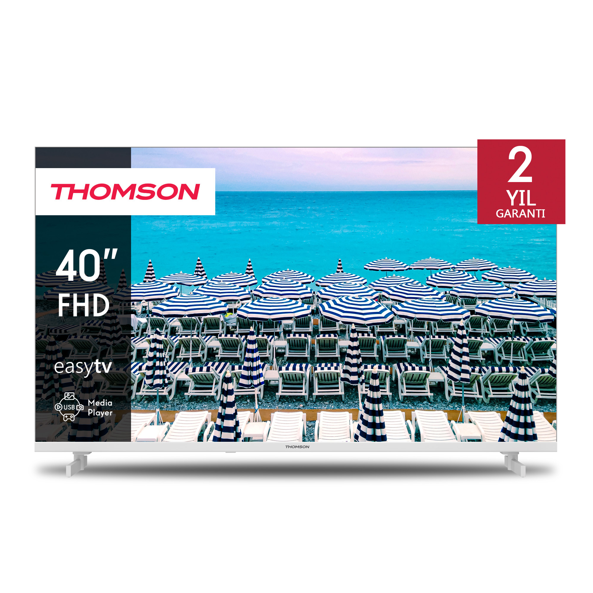 Thomson Easy TV 40" FHD Beyaz