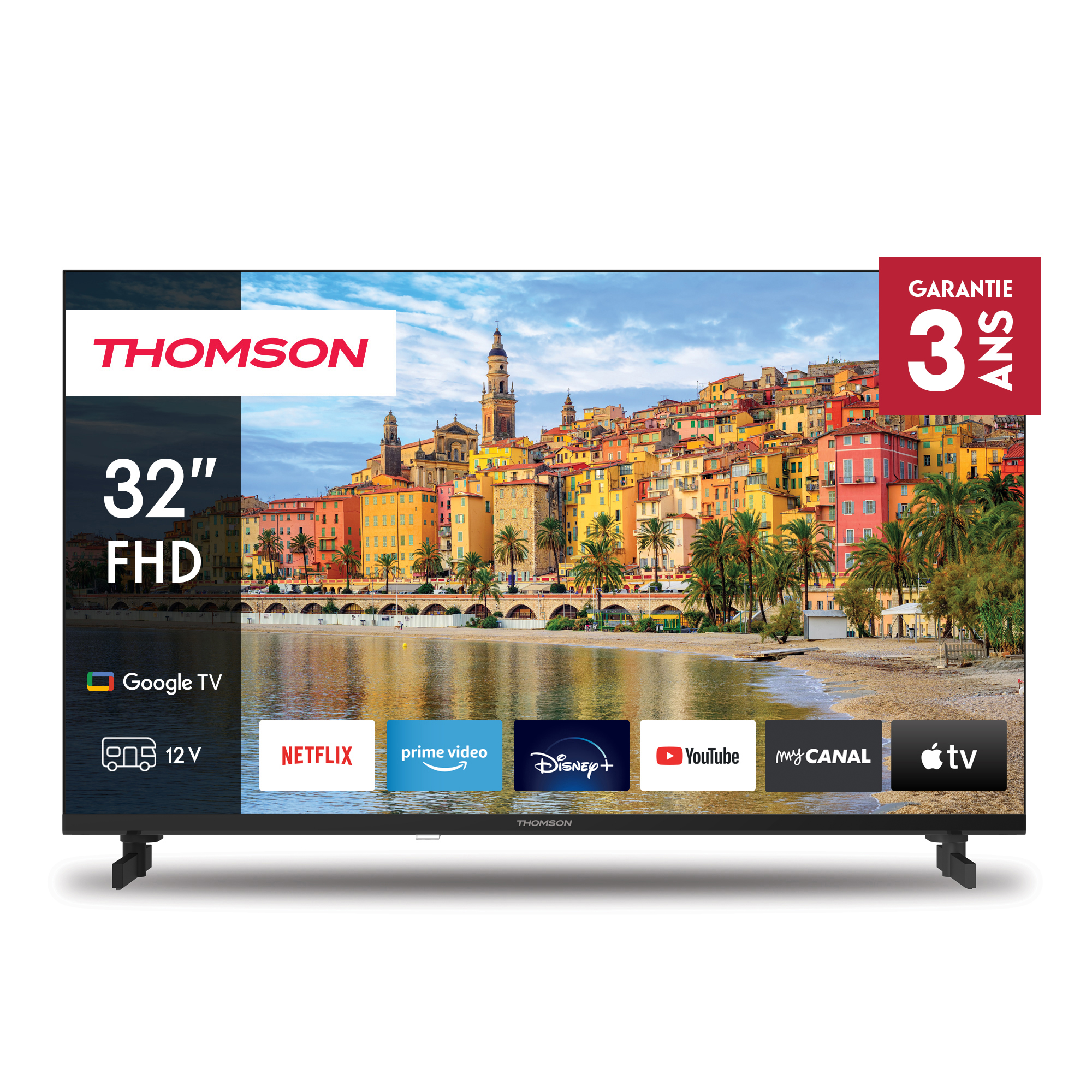 Thomson Google TV 32" FHD 12V