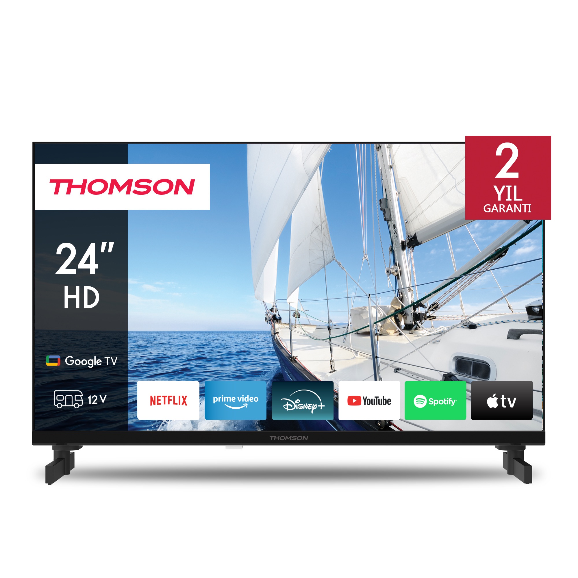 Thomson Google TV 24" HD 12V Thomson Google TV 24" HD 12V