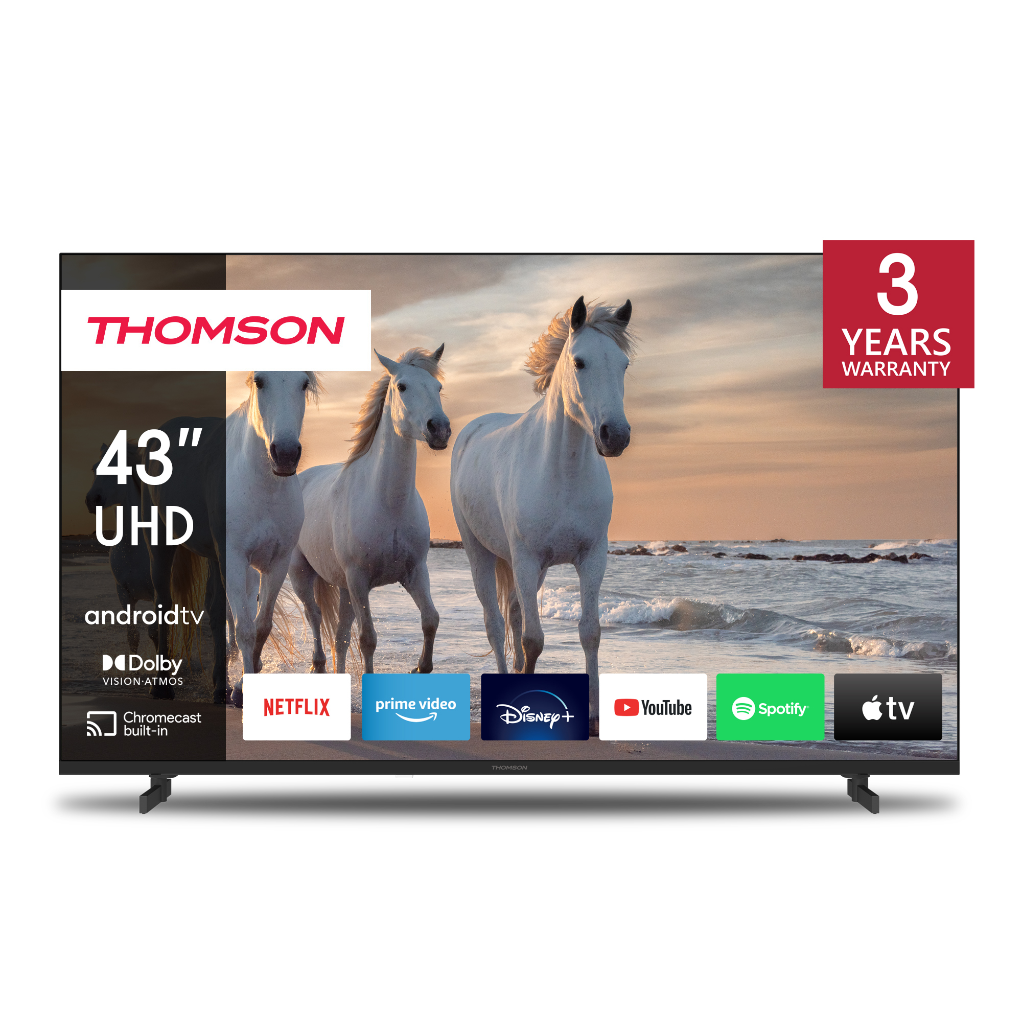 Pantalla Hisense 43 Pulgadas UHD 4K Smart TV a precio de socio