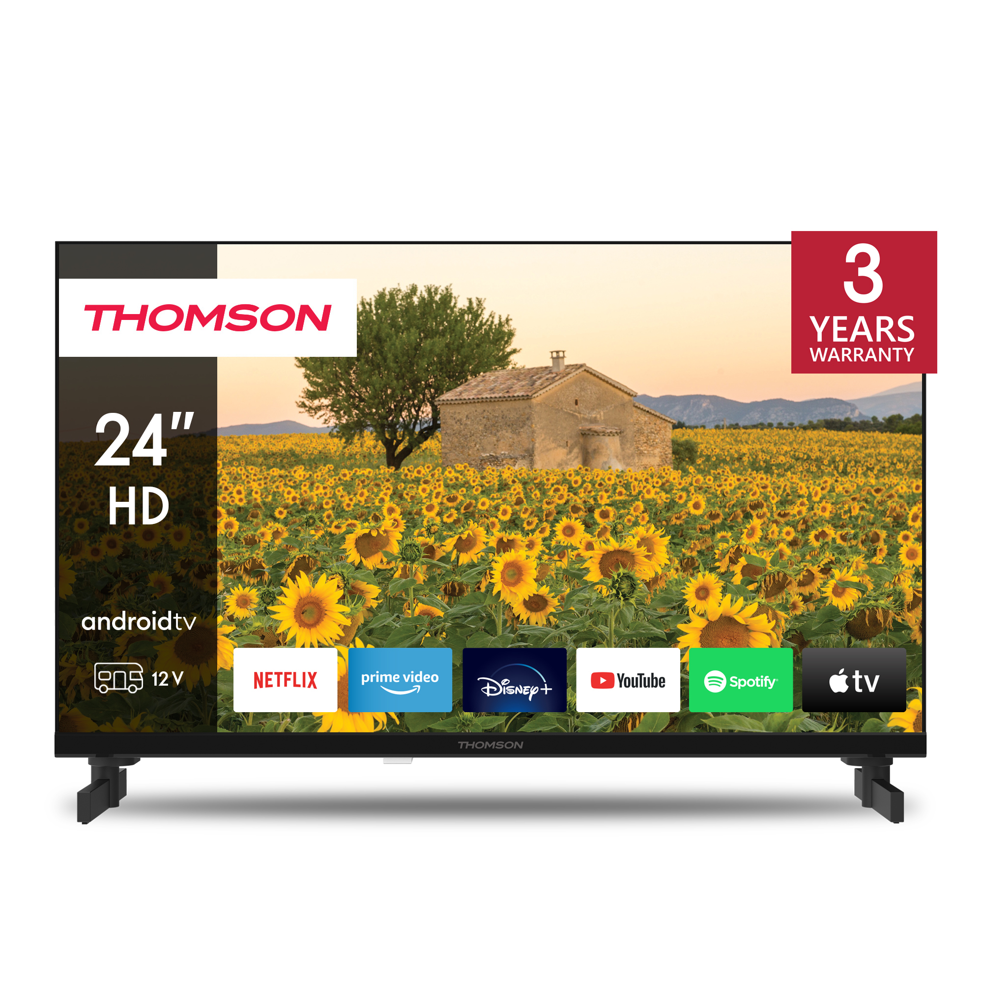 Thomson Android TV 24'' HD 12V